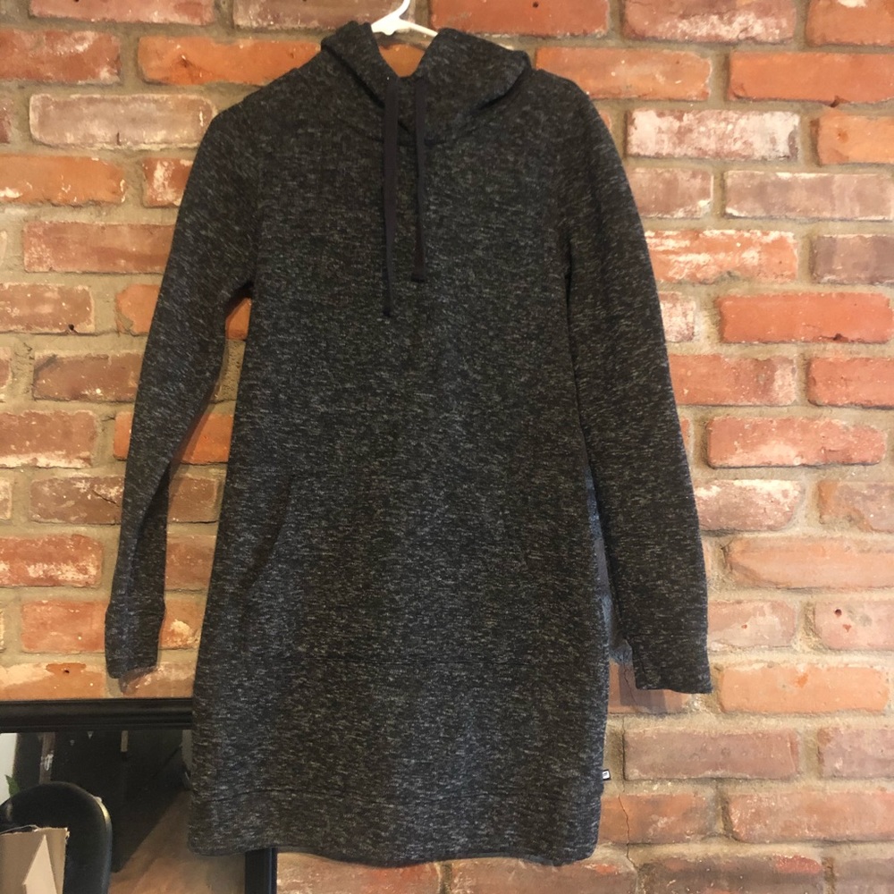 Fabletics Grey Hooded Yukon Dress
